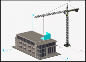 جانمایی تاورکرین با فناوری BIM